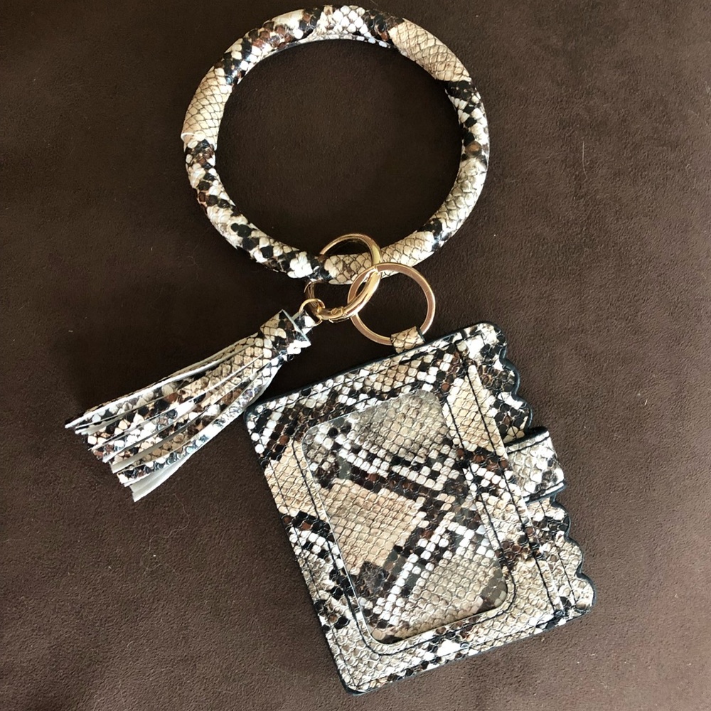 🖤🤎 Cardholder & Keychains with Bangle 🤎🖤